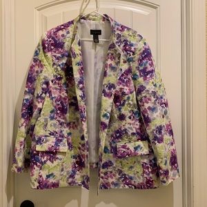 Investments Plus Open Front Jacket 24W